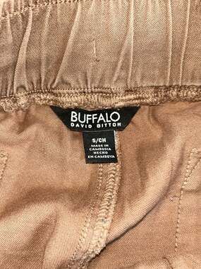 Buffalo David Bitton Womens Size Small Elastic Waist Drawstring Pantso